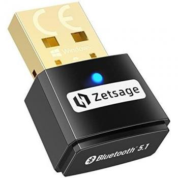 Bluetooth 5.1 Mini USB Dongle – Desktop & Laptop Support