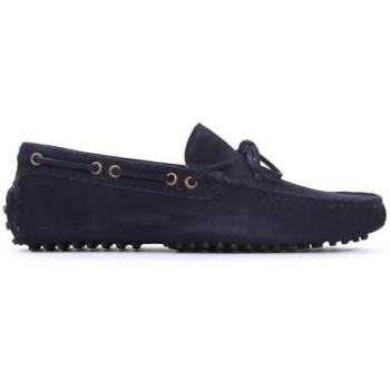 Oliver Sweeney Men’s Navy Suede Driving Shoes – Size 11 (UK)