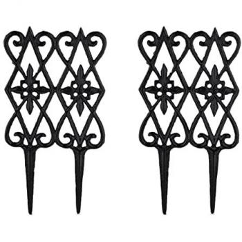 Relaxdays Black Garden Edging