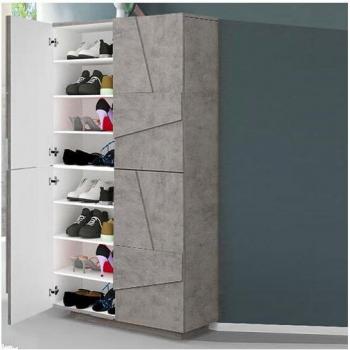 Zenzero Shop Scarpiera 4 Ante “Finitura Beton” – ZTCA20647114