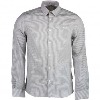 GUESS Jeans M72H49W8BV0 Herrenlangarmshirt Harren GRIGIO FP94 (S)