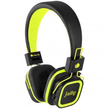 Artica NGS Jelly – Bluetooth 2.1 Stereo Kopfhörer, Farboption Gelb/Schwarz