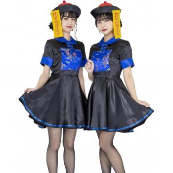Costume Cosplay Party City per Donne Nero e Blu