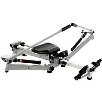 Christopeit Sport Rudergerät Accord – Schwarz, klappbar, mit verstellbarem Widerstand