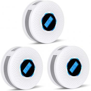 Digitaler Kohlenmonoxid-Alarm 3C-Kombination für Zuhause, Garage und Büro