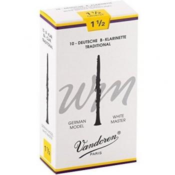 Anches clarinette Sib Vandoren White Master 1.5