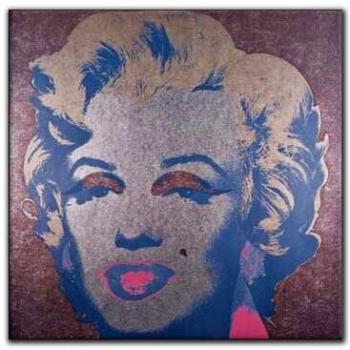 Art Pop Marilyn Monroe – Cadre Bois 25x25 cm