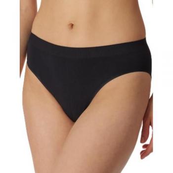 Schiesser nahtloser Damen Slip schwarz Größe M