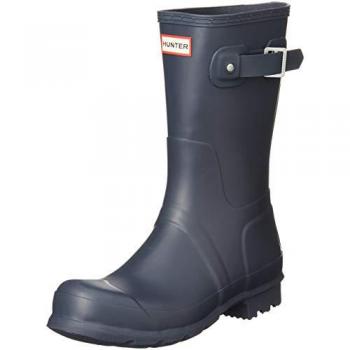 'Original Short Wellington Boots' Plain Rubber Wellingtons