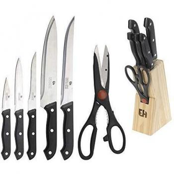 Juego de Cuchillos y Tijera de Cocina