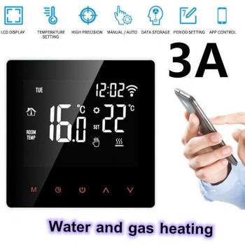 Smart WiFi Thermostat with Google Home and Alexa for Electric Floor Heating