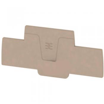 Piastra di chiusura terminale Beige 20 pz
