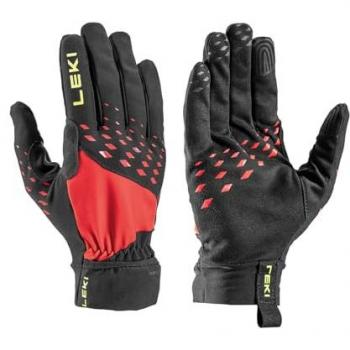 Leki Ultra Trail Storm Handschuhe schwarz-rot Größe 11