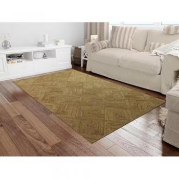 Tapis rectangle en jute