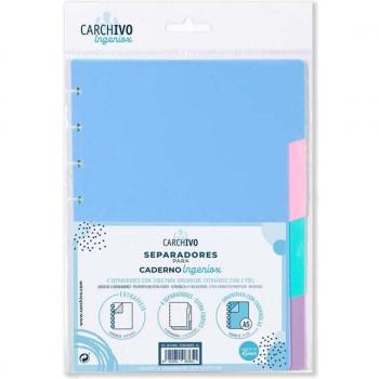 Carchivio Accessori per Classificatore Separatori a Schemi Colorati
