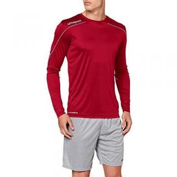 Uhlsport Stream 22 Langarmshirt Bordeaux/Skyblau M