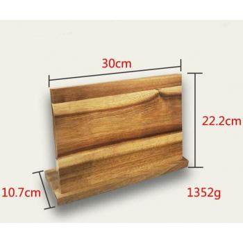 Banco de Almacenamiento Magnético en Madera Acacia