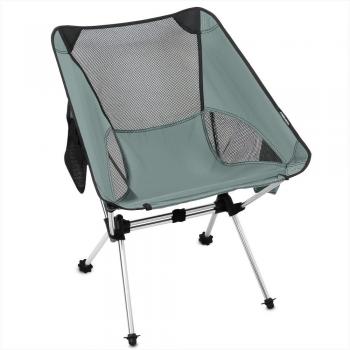 Pykes Peak Standard Camping Chair, Grey, Model CH‑01