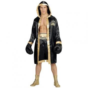 Costume de Boxeur Noir Adultes – Taille XL – WIDMANN