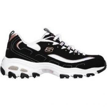 Skechers D'Lites Devoted Fan Sneakers Neri da Donna 38