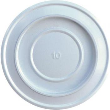 Copri tubi stufa bianco 14 cm
