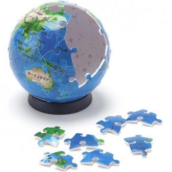 Yanoman World Globe Puzzle – 60‑Piece 3D Edition