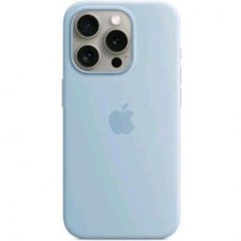 Custodia in silicone MagSafe per iPhone 15 Pro, blu chiaro