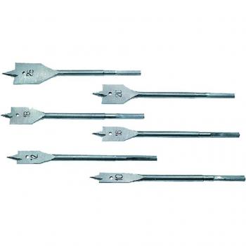 Forets à bois bêche, lot de 6 pièces