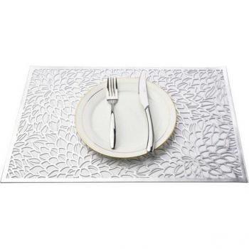 Hollowed-Out PVC Non-Slip Heat-Insulated Table Mats