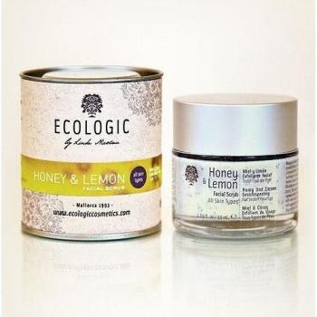 Ecologic Cosmetics  | FACIAL SCRUB creamy honey & lemon 50 ml | Cosmética Facial |