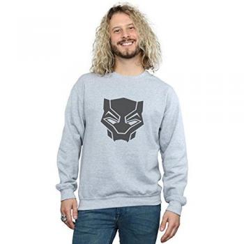 Felpa Marvel Black On Black XL Nero