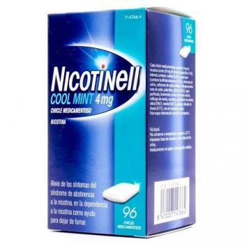 Nicotinell Chicles de Menta 4 mg 96 Unidades