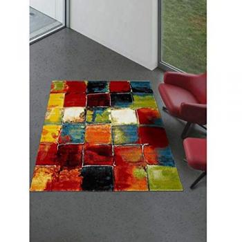 Tapis à Poils Ras BELO 2 Multicolore 280x380 cm en Polypropylène