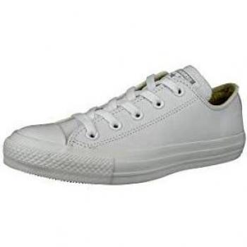 Converse White Chuck Taylor 4 UK Leather Sneakers