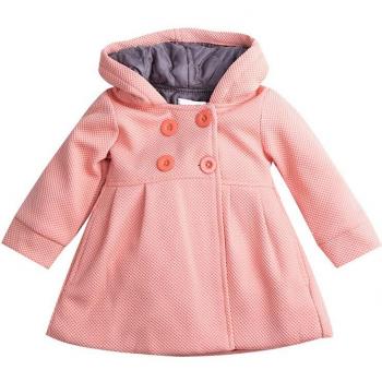 Pull‑manteau hivernal à capuche fille