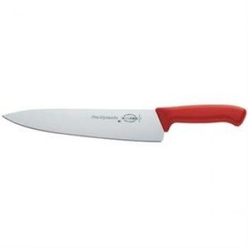 Kochmesser ProDynamic von F. DICK – 26 cm, Rot, 56° HRC