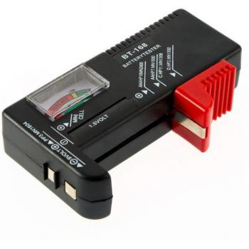 Multi‑Cell Battery Meter (AA/AAA/C/D/9V)