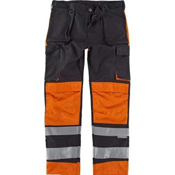 Pantalón de seguridad laboral reflejado WORKTEAM C2914