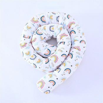 Washable Cotton Bed Bumpers for Baby Cribs