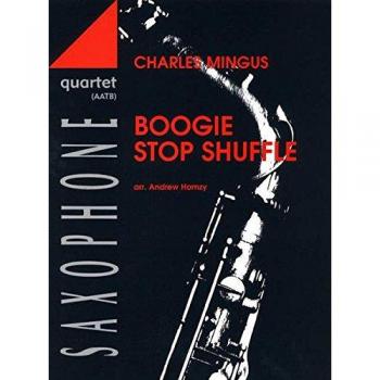 Boogie Stop Shuffle: 4 Saxophone