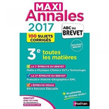 MAXI Annales ABC du BREVET 2017