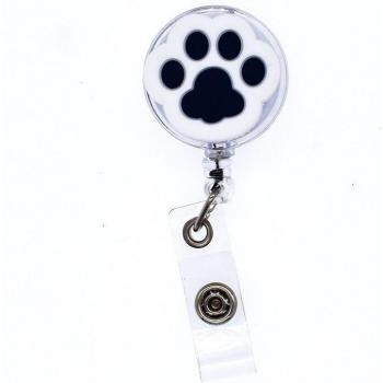 Retractable Cat Paw ID Card Holder