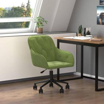 Chaise Pivotante de Bureau Velours Maison Exclusive