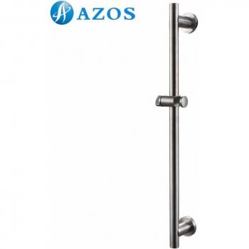 HG004 Height‑Adjustable Shower Slide Bar – Brushed Finish