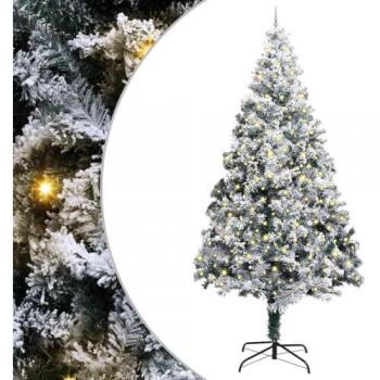 VidaXL 400cm Green Holiday Tree, Artificial Pre-Lit with Balls