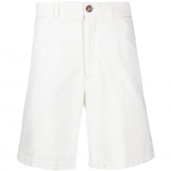 Brunello Cucinelli Cotton Bermuda – Male – White – Size M252DU0010
