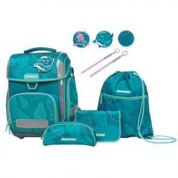 Blue‑Green ErgoSchool Bag Pack
