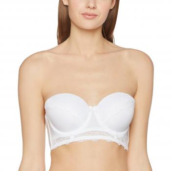 Dorina Colette Damen Longline BH – Weiß 75D