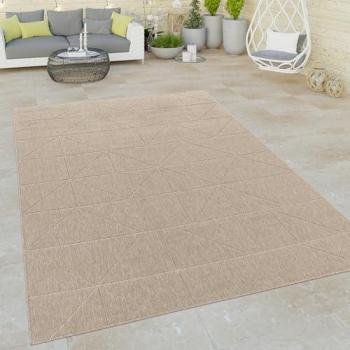 Tappeto Beige Astratto per Cucina e Salotto 240x340 cm
