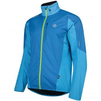 Dare 2B Herren-Mediant LED‑Kompatible Fahrradjacke mit Ventilation, Petrol Atlantic Blau, S
